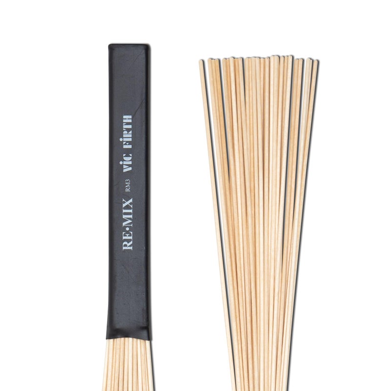 Vic Firth REMIX Brushes - Partner PrePack Drumsticks (RMP) - Image 5